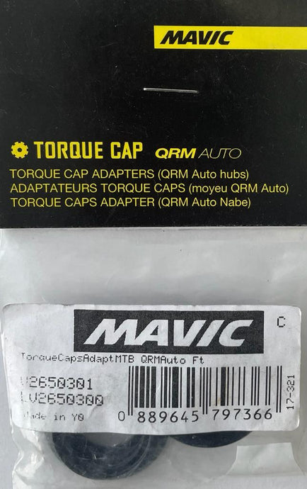 Adaptadores de Rueda Delantera Mavic Torque Cap 15x100mm