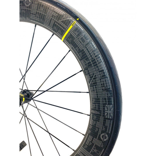 Aro Delantero para Bicicleta de Ruta Mavic Comete Pro Carbon SL UST disc TDF