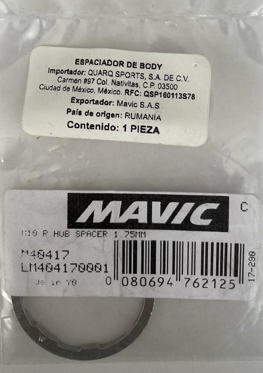 Arandela Espaciadora Mavic para Body Shimano FTS-L