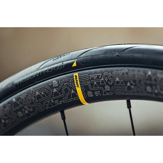 Aro Delantero para Bicicleta de Ruta Mavic Ksyrium Pro Carbon UST disc TDF